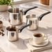 Unterseite eines Tuliya Kaffeewärmers aus Edelstahl