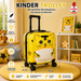 Kinder Trolley Koffer Tiger Gelb 42 cm | EL-PASHA HOME