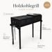 2-in-1 Holzkohlegrill BBQ Grill mit Grillrost Grillplatte Garten Camping