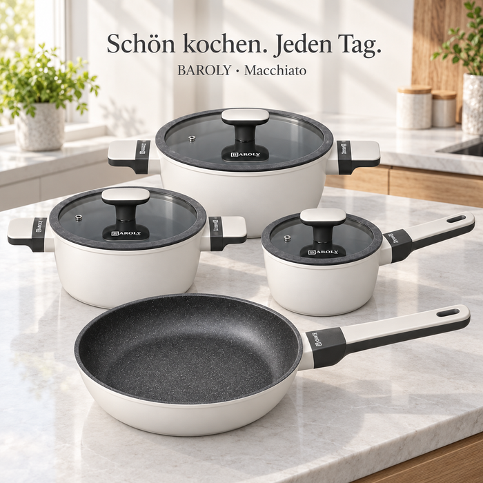 BAROLY Topfset Induktion aus recyceltem Aluminium