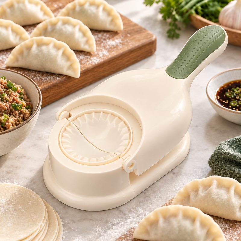 Griffdetail des manuellen Dumpling Makers