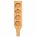 Gebäck mit floraler Prägung aus 4-Motiv-Holzform