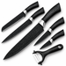Swiss Gold Messerset 6-tlg 18/10 Edelstahl | EL-PASHA HOME