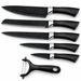 Swiss Gold Messerset 6-tlg 18/10 Edelstahl | EL-PASHA HOME