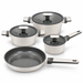 BAROLY Kochgeschirr Set mit 16 20 und 24 cm Töpfen
