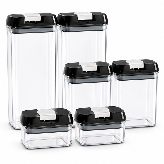 Vorratsdosen Set 6-tlg luftdicht BPA-frei | EL-PASHA HOME