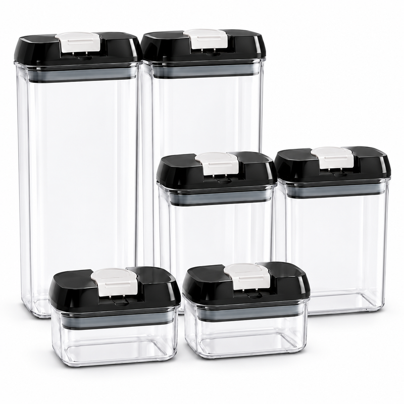 Vorratsdosen Set 6-tlg luftdicht BPA-frei | EL-PASHA HOME