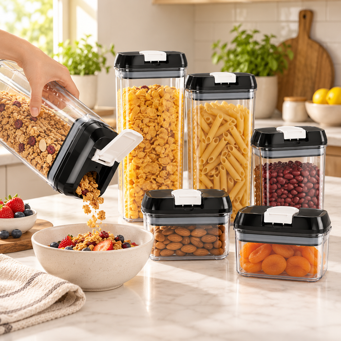 Vorratsdosen Set 6-tlg luftdicht BPA-frei | EL-PASHA HOME
