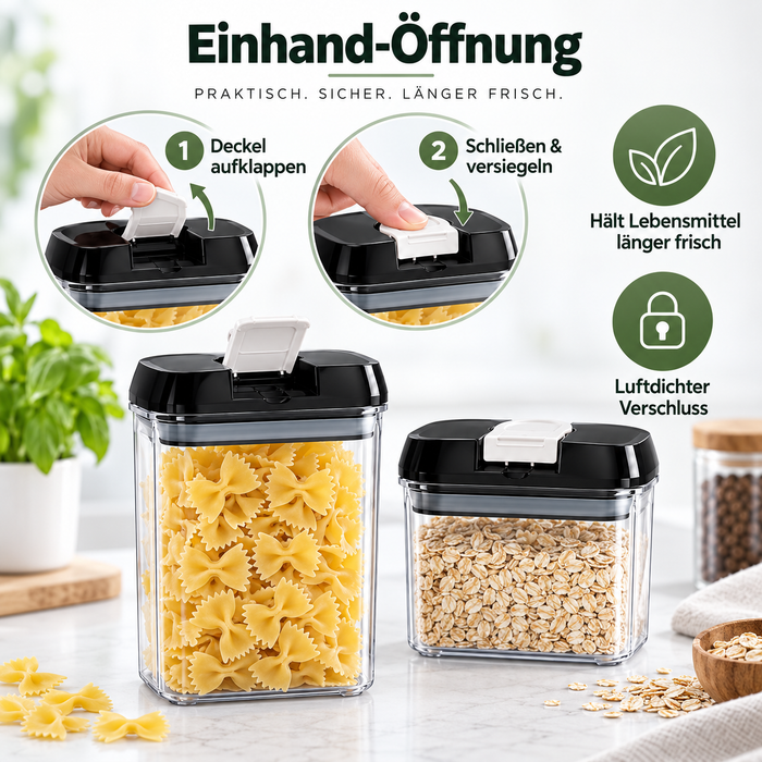 Vorratsdosen Set 6-tlg luftdicht BPA-frei | EL-PASHA HOME