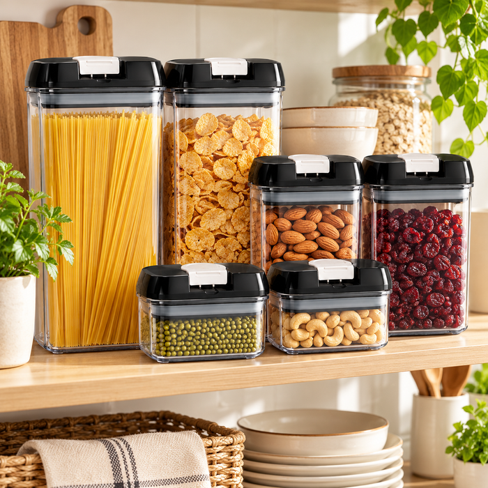 Vorratsdosen Set 6-tlg luftdicht BPA-frei | EL-PASHA HOME