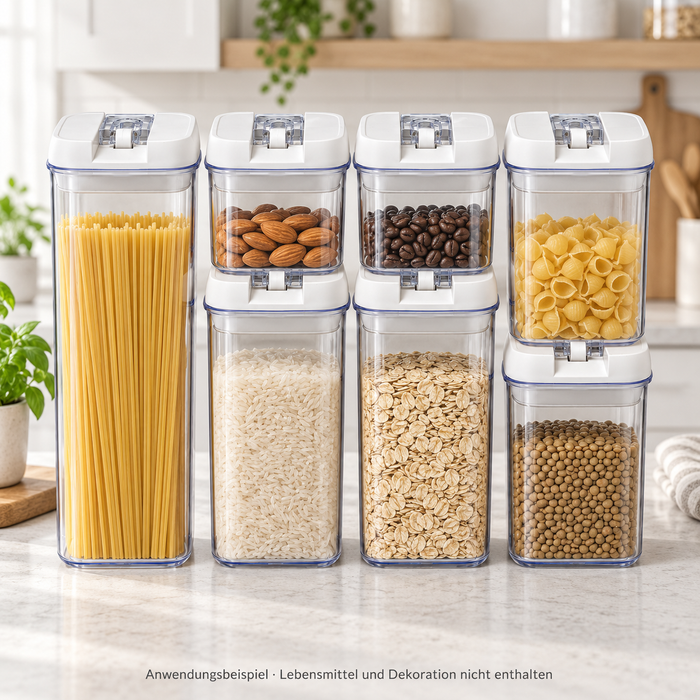 7-teiliges Vorratsdosen Set luftdicht BPA-frei | EL-PASHA HOME