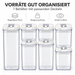 7-teiliges Vorratsdosen Set luftdicht BPA-frei | EL-PASHA HOME