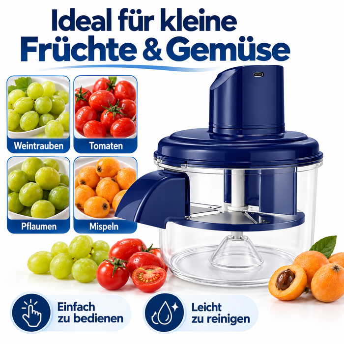 Elektrischer Obstschäler USB-C für Trauben & Tomaten | EL-PASHA HOME