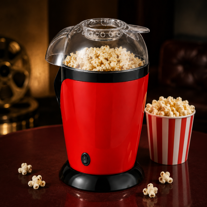 Minijoy PM-1800 Heißluft-Popcornmaschine 1200W in Rot