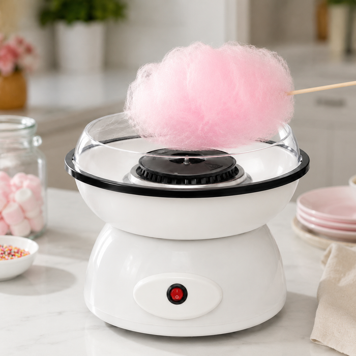 ALT: Minijoy NSB-18 Zuckerwattemaschine 500W in Weiß