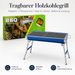 Tragbarer Holzkohlegrill klappbar BBQ Grill Edelstahl