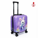 Kinder Trolley Koffer Lila 42 cm mit Hasenmotiv | EL-PASHA HOME