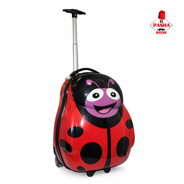 Kinder Rollkoffer Marienkäfer 47 cm | EL-PASHA HOME