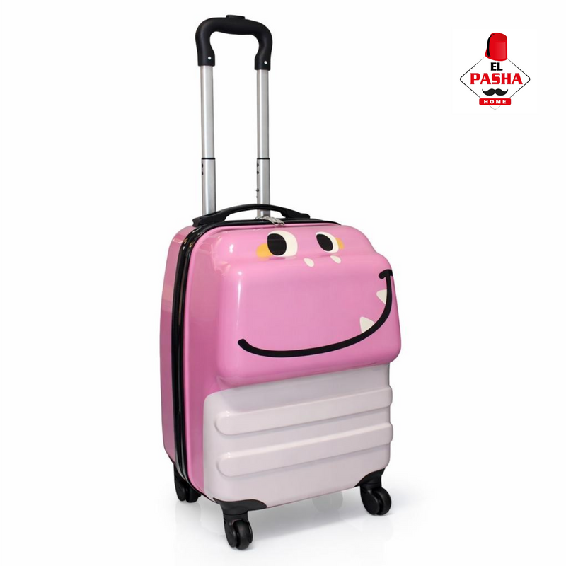 Kinder Trolley Koffer Rosa 3D Tierform 42 cm | EL-PASHA HOME