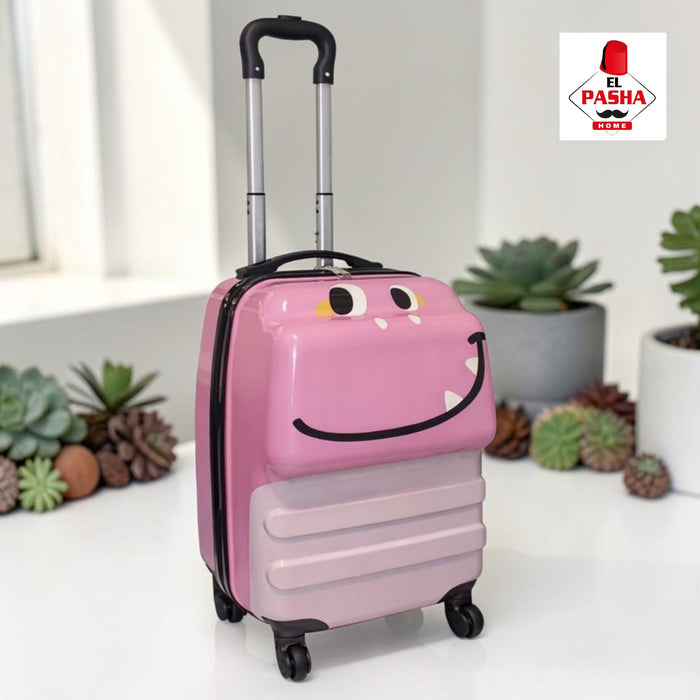 Kinder Trolley Koffer Rosa 3D Tierform 42 cm | EL-PASHA HOME