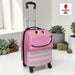 Kinder Trolley Koffer Rosa 3D Tierform 42 cm | EL-PASHA HOME
