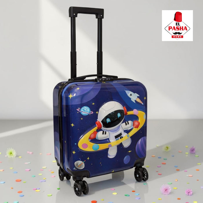 Kinder Trolley Koffer Weltraum 42 cm | EL-PASHA HOME
