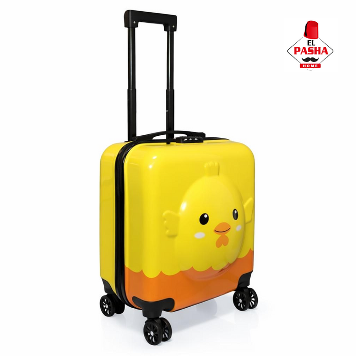 Kinder Trolley Koffer Küken Gelb 42 cm | EL-PASHA HOME