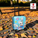 Kinder Trolley Koffer Blau 42 cm mit Hasenmotiv | EL-PASHA HOME