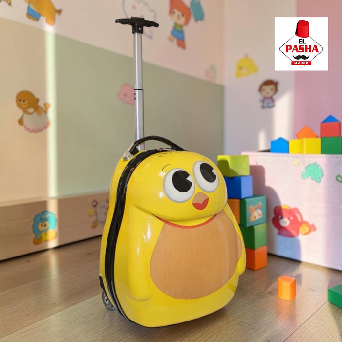Kinder Rollkoffer Küken Gelb 47 cm | EL-PASHA HOME