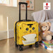 Kinder Trolley Koffer Tiger Gelb 42 cm | EL-PASHA HOME