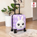 Kinder Trolley Koffer Hase Lila 42 cm | EL-PASHA HOME