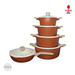 UAKEEN Granit Topfset Creme VK-49