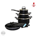 Best Price 4-teiliges Kochgeschirr Set Schwarz